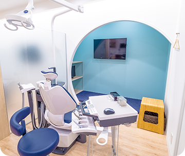 清潔で心地のいい歯科診療スペース